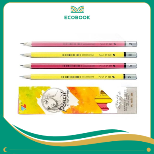 Bút chì gỗ GP-020 hộp 10/T960