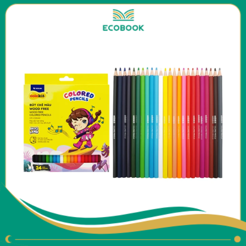 Bút Chì Màu Woodfree CPC-C033/AK 24 màu