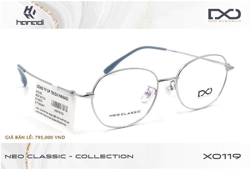 GỌNG TITANIUM DXO XO119