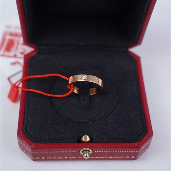 Nhẫn Cartier Love vàng (YH9554) sz54 KG+