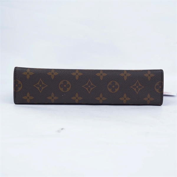 Túi LV Clutch hoa nâu sz25 (BQ) KG+