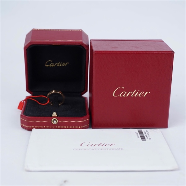 Nhẫn Cartier Love vàng (YH9554) sz54 KG+