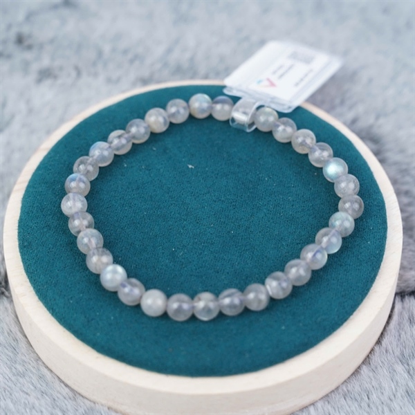 Vòng tay đá xà cừ trắng +