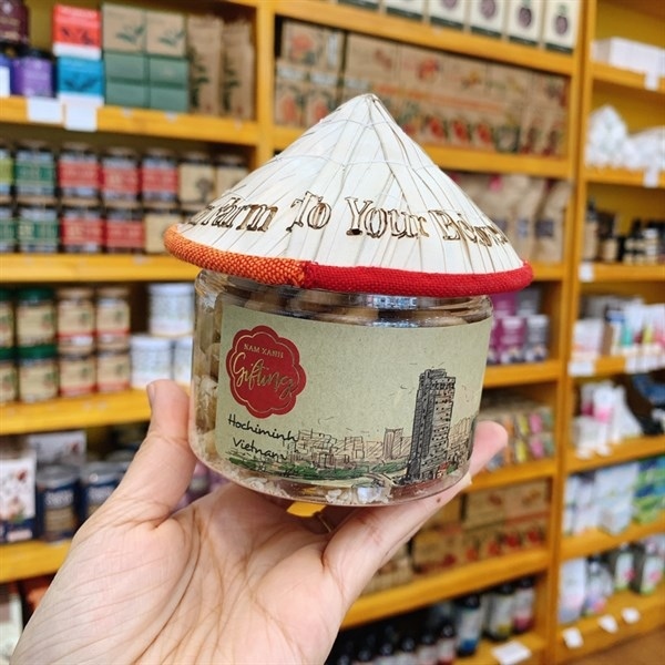 Hạt điều phủ dừa mật ong Nam Xanh カシューナッツとココナッツハニー