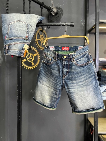 Jean Dài-QC VIP 5KM Selvedge-1106 xanh đậm was