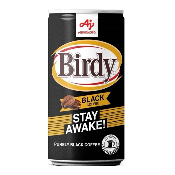 Cà phê đen Birdy lon 170ml 30lon/1th