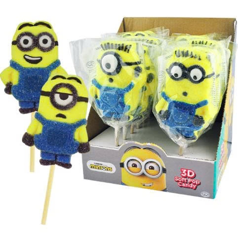 YLF kẹo xốp 3D Minions 40g - Soft pop candy