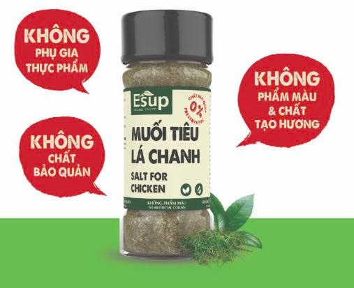 Esup muối tiêu lá chanh 80g - Salt for chicken
