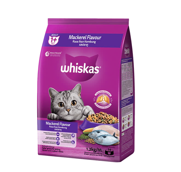 Hạt Whiskas cho mèo lớn (trên 1 tuổi)