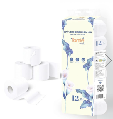 Giấy Tomie Mylan cuộn 12 không lõi