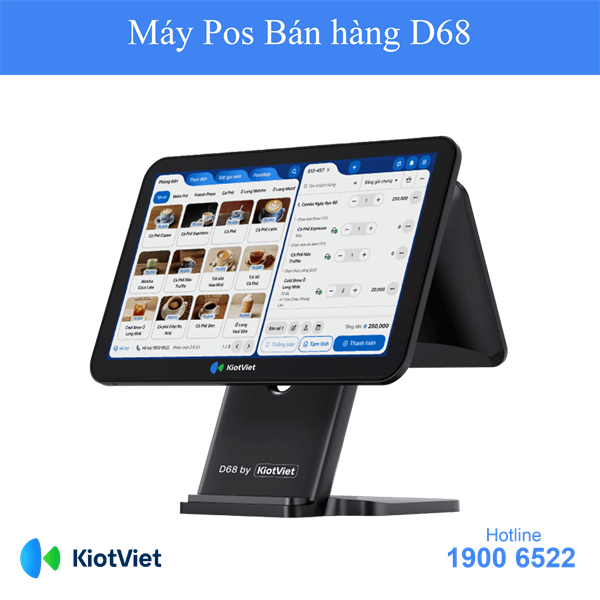 Máy bán hàng D68 Dual