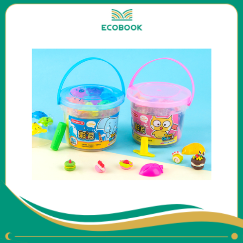 Bộ sáp nặn Tourgroups 12 màu kèm khuôn (24 bộ/hộp, 96 bộ/thùng)