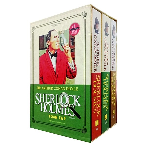 Box 3 cuốn Sherlock holmes toàn tập