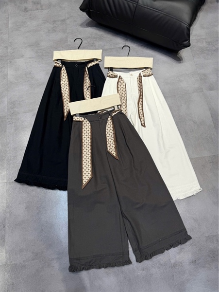 Quần Vải Suông Gấu Bèo 25325