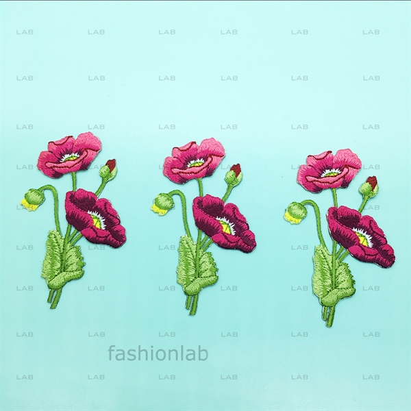 Hình thêu hoa lớn #020501 #TH