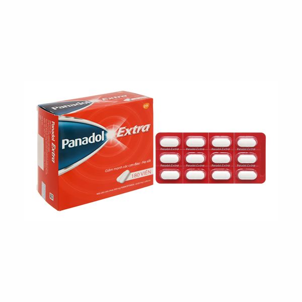 Panadol Extra giảm đau, hạ sốt