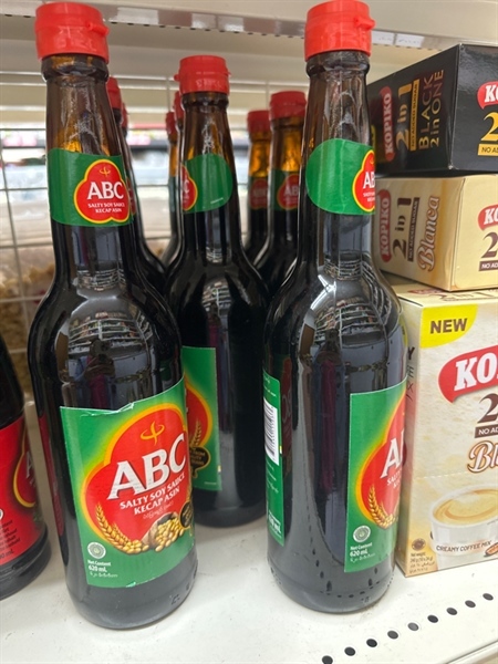 Nước tương mặn ABC kecap asin 620ml ケチャップアシン