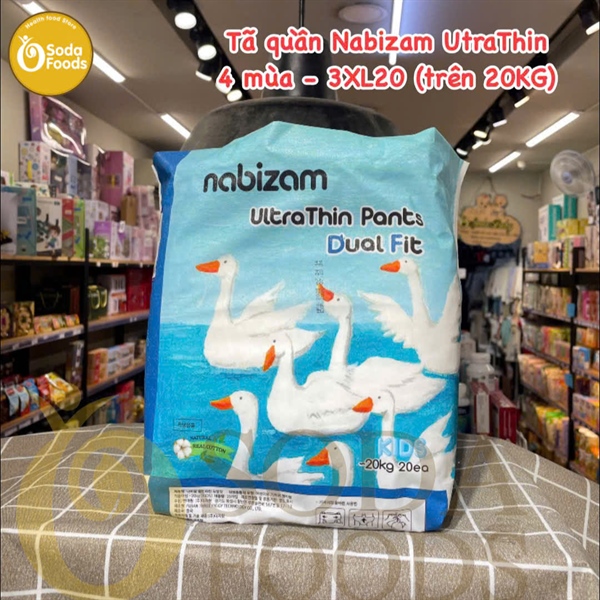 Tã quần Nabizam UltraThin 4 mùa