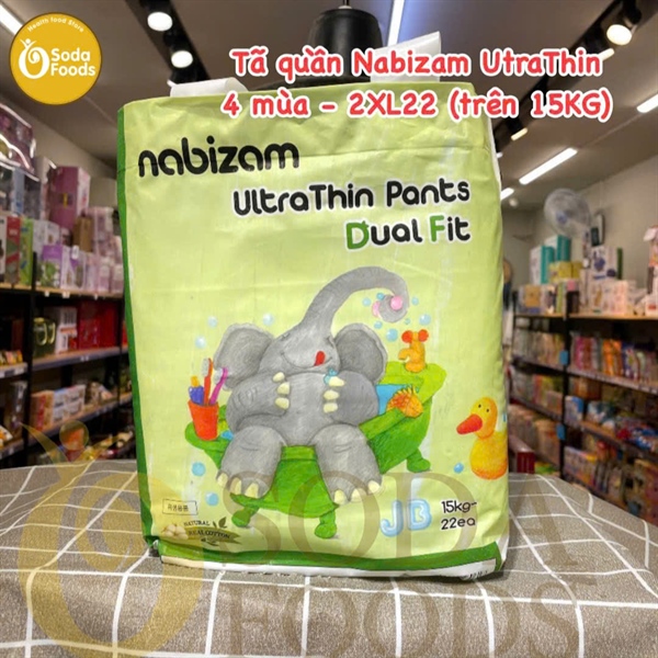 Tã quần Nabizam UltraThin 4 mùa