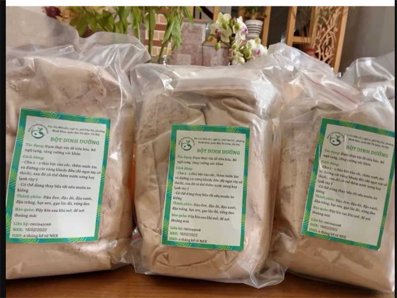 Bột dinh dưỡng Vương Gia