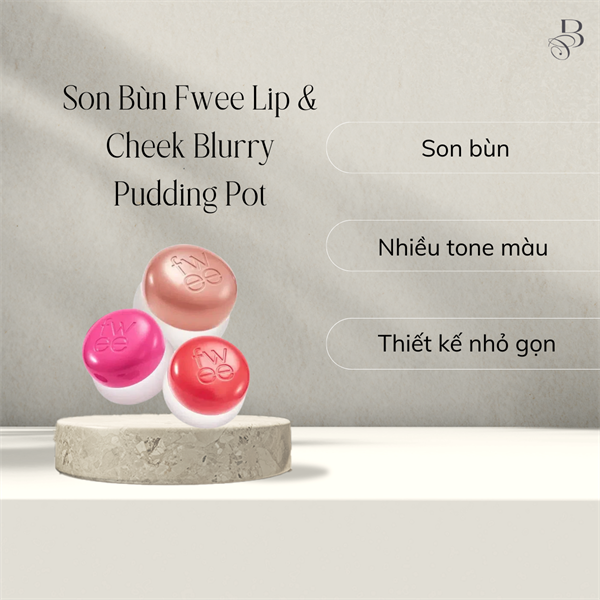 Son bùn Fwee Blurry Pudding pot #Baddie