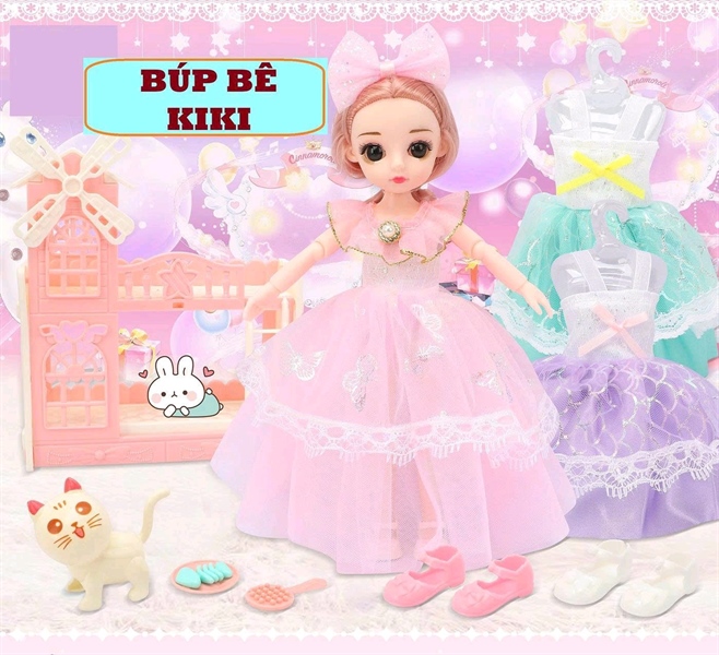 Họp búp bê kiki và phụ kiện, 859-116