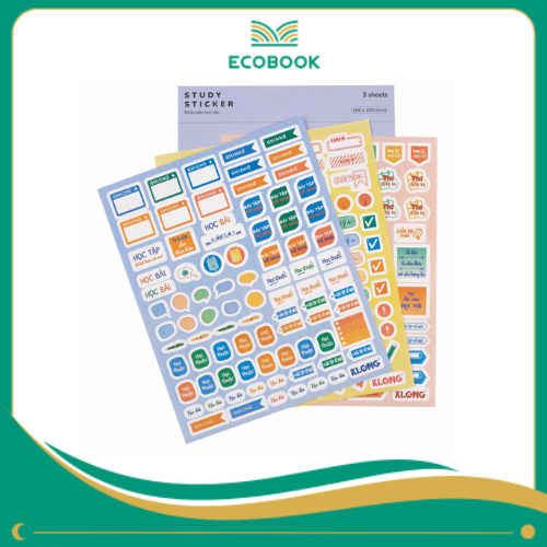 Bộ Studys Sticker Klong MS720-200