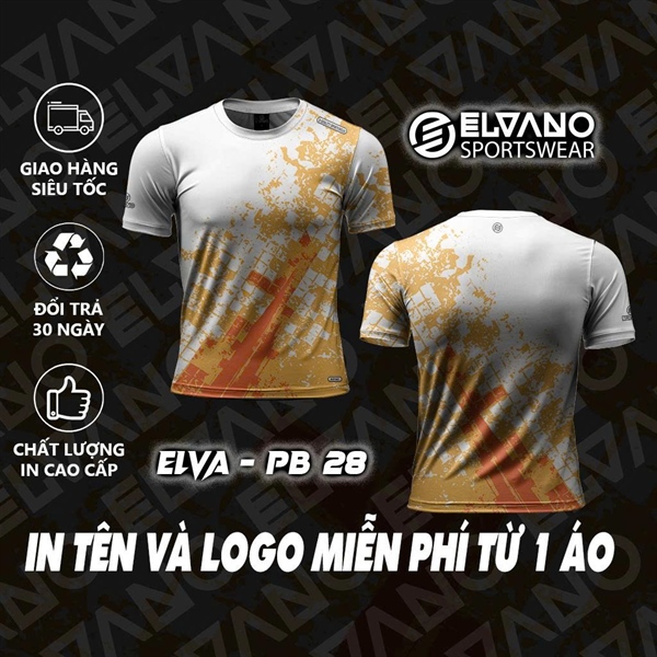 Áo Pickleball ELVANO thiết kế cao cấp Mẫu ELVA-PB28