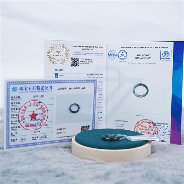 Nhẫn cẩm thạch xanh sz16.08-4.06 (776535) My +