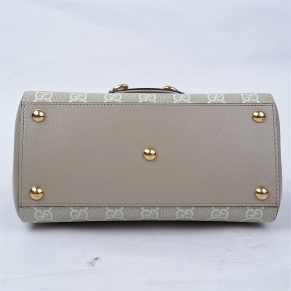 Túi GG Horsebit 1955 nude 2 strap (703848-520081) sz22 (HT)+