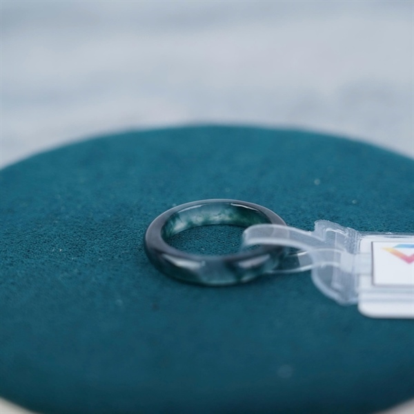 Nhẫn cẩm thạch xanh sz16.06-3.9 (682736) My +