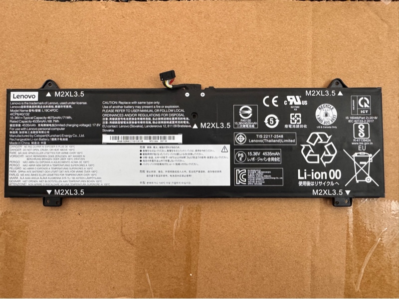 Pin Lenovo Ideapad Yoga 7-14ITL5 7-15ITL5 L19C4PDC L19M4PDC L19L4PDC