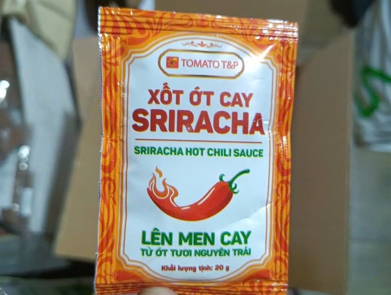 Xốt ớt cay SRIRACHA 20gr