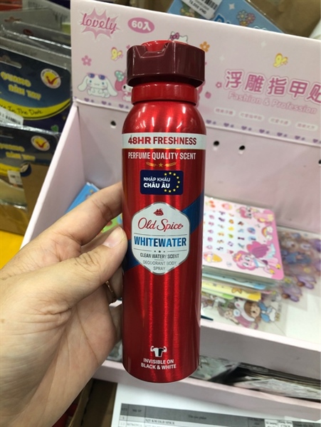 Xịt Khử Mùi Old Spice 150ml - White Water