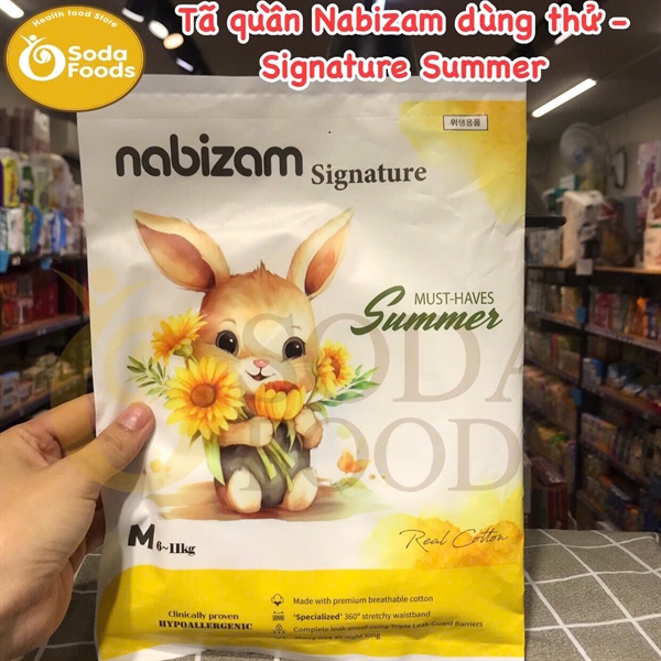 Tã quần Nabizam dùng thử