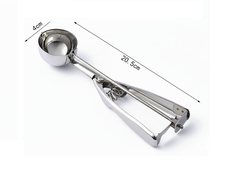 Cây múc kem có tay bóp 4cm