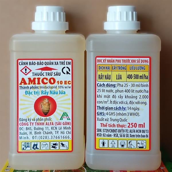 AMICO 10EC, chai 250ml. **