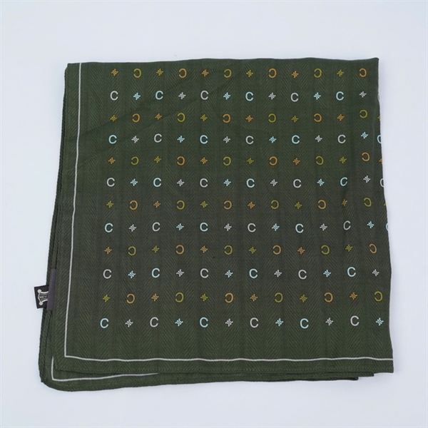 Khăn Celine xanh 49x49cm KG+