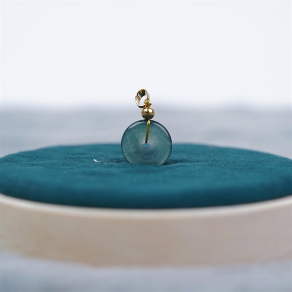 Điếu cẩm xanh móc vàng My +