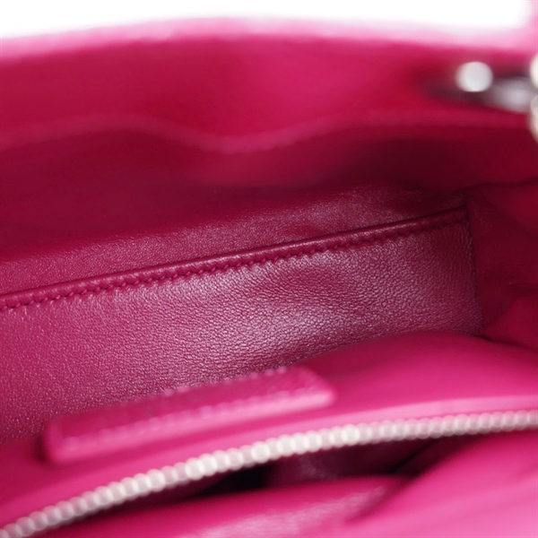 Túi Dior Lady hồng da thằn lằn (15-BO-0187) szmini KG+