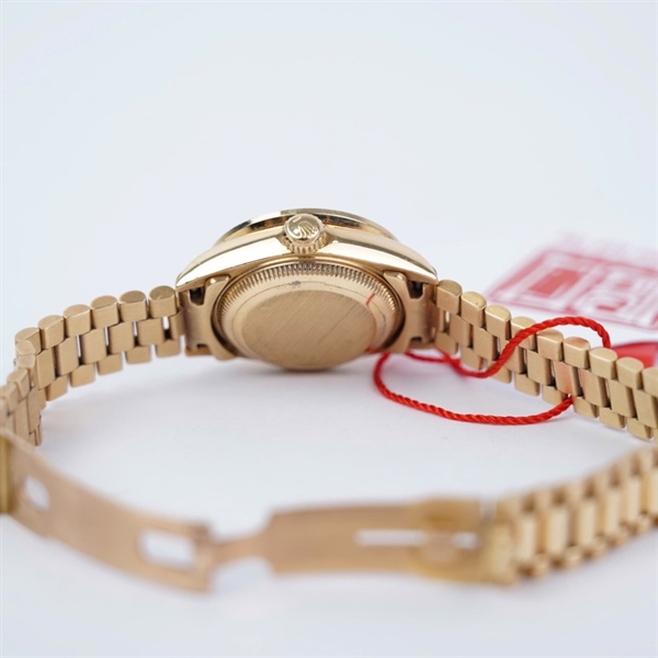 Đồng hồ Rolex vàng viền đính kim- kim độ sz28 (HC) KG+