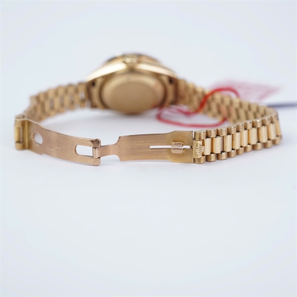 Đồng hồ Rolex vàng viền đính kim- kim độ sz28 (HC) KG+