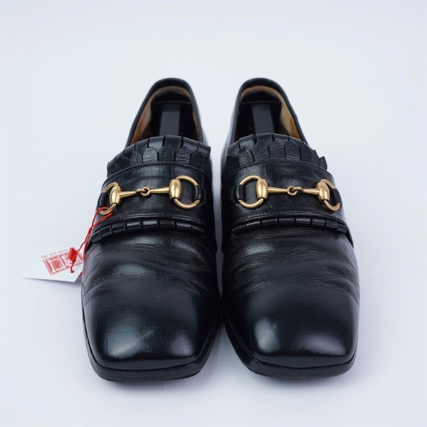 Giày GG đen (442637) sz7-UK KG+