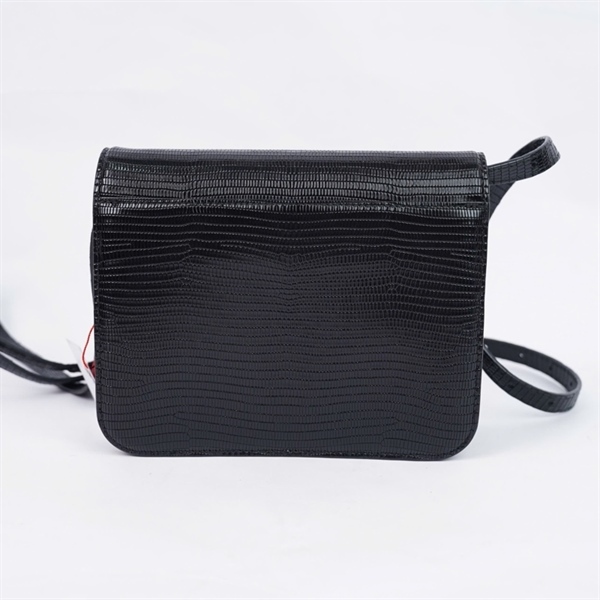 Túi Balenciga đen logo đính đá sz18 +