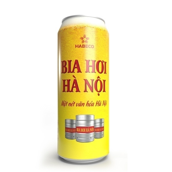 Bia hơi Hà Nội 500ml ハノイビール