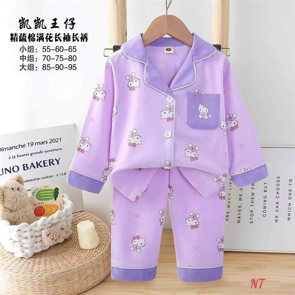 7502 Bộ TD pizama hoạt hình nhiều họa tiết (120-140)