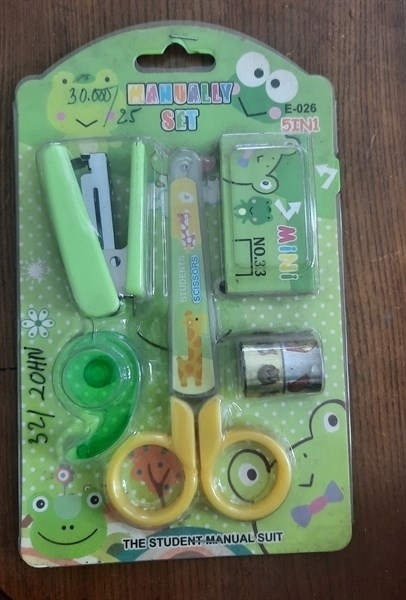 Bộ dụng cụ học sinh e-026 5IN1 6000