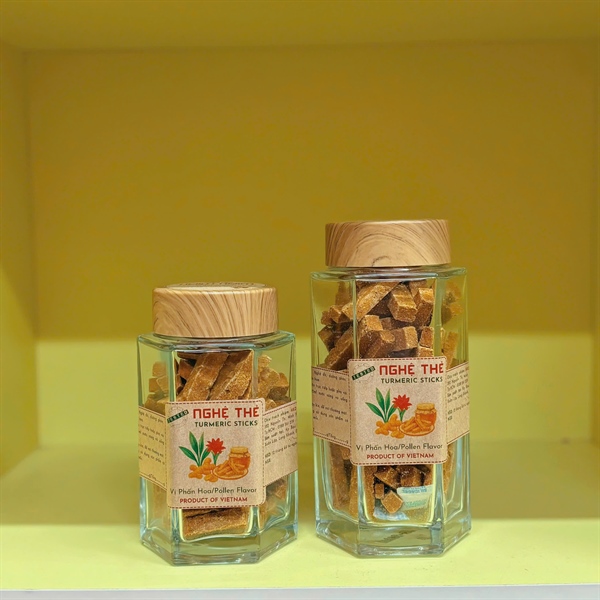 Nghệ Thẻ Vị Phấn Hoa - Hũ TT Cao Cấp