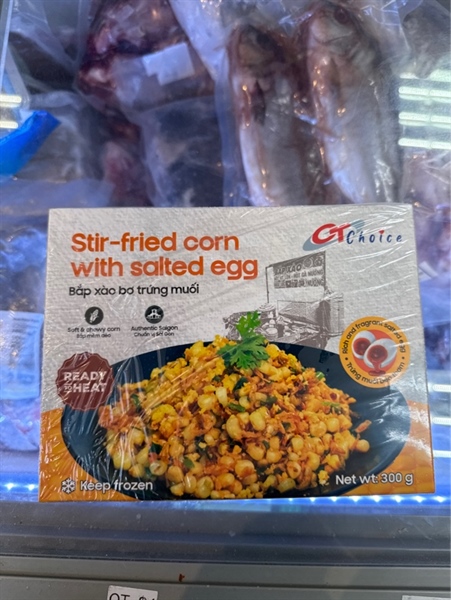 Bắp Xào Bơ Trứng Muối