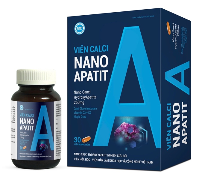 Viên Calci Nano Apatit (H*30 viên) - Vshine